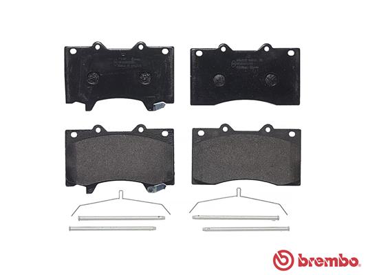 A.B.S. P 56 081 BREMBO Bremsbelagsatz, Scheibenbremse